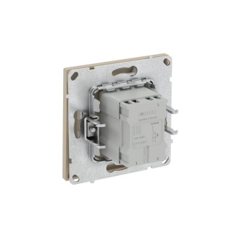 Переключатель 1-кл. KANT с подсветкой ванильн. марципан DKC 7015143