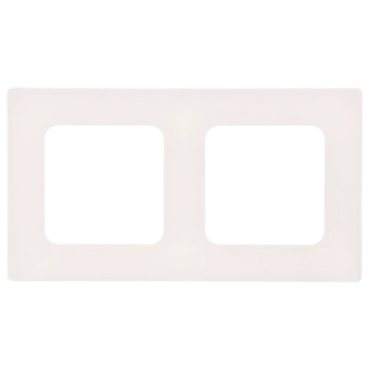 Рамка 2-м СП FLITE РУ-2-К-ФлБ бел. IEK FI-M22-32-20-K01