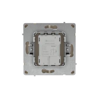 Выключатель 2-кл. KANT с подсветкой ванильн. марципан DKC 7015134