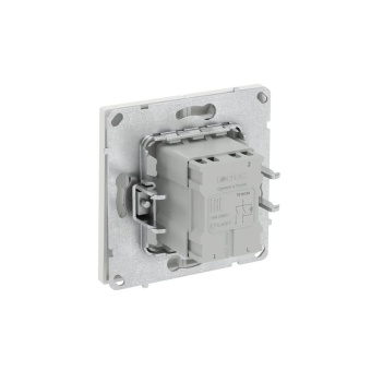 Выключатель 2-кл. KANT с подсветкой бел. песок DKC 7010134