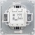 Переключатель проходной 2-кл. СП Glossa 10А IP20 (сх. 6/2) 10AX механизм шоколад. SE GSL000865