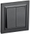 Выключатель 2-кл. СП BRITE ВСР10-2-0-БрЧ 10А в сборе черн. IEK BR-V20-0-10-K02-F