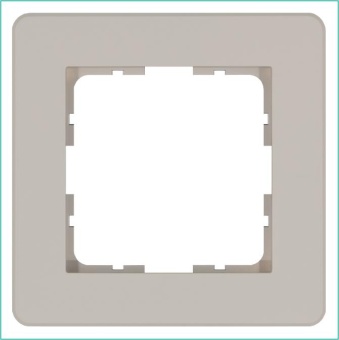 Рамка 1-м G-Flex тауп Jasmart G1101T