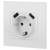 Розетка Elegance 14-4109-01М 16A 250В 2P+E защ. штор. с 2xUSB 3А 5В матов. бел. Эра Б0065773