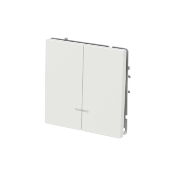 Выключатель 2-кл. KANT с подсветкой бел. песок DKC 7010134