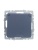 Розетка BRITE РСбш10-3-БрМ 16А IP20 с заземл. защ. шторки с крышкой механизм маренго IEK BR-R16-16-K35
