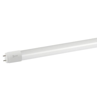 Лампа светодиодная RED LINE LED T8-10W-865-G13-600mm NTB 10Вт трубчатая холод. бел. G13 стекло неповоротн. Эра Б0056905