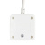 Удлинитель "Куб" 2 гнезда 2USB 2.4А+Type C + Ночник 1.3 метра 1кв.мм EKF UBA-CUB-2-TC