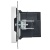 Розетка BRITE РЮ11-1-БрАБ 18Вт USB A+C механизм арктич. бел. IEK BR-U22-018-K91 Розетка BRITE РЮ11-1-БрАБ 18Вт USB A+C механизм арктич. бел. IEK BR-U22-018-K91
