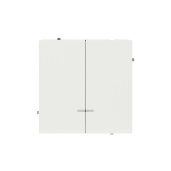 Переключатель 2-кл. KANT с подсветкой бел. магнолия DKC 7000144