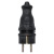 Вилка прямая 16А 2P+PE 230В IP44 каучук PROxima EKF RPS-011-16-230-44-r