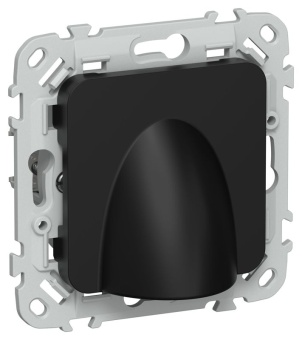 Вывод кабеля СП FLITE КВ-ФлЧ механизм черн. IEK FI-VK10-0-K02