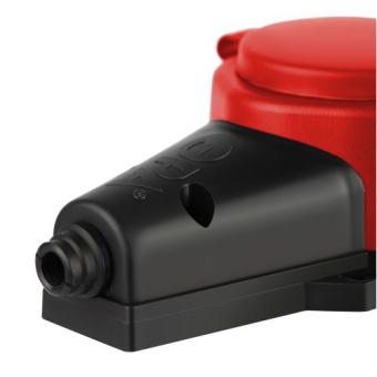 Колодка 4-м с заземл. 16A IP44 KX-4e-RED-IP44 каучук. красн. Эра Б0068456