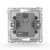 Переключатель проходной 1-кл. СП Pixel 10А IP20 механизм алюм. TOKOV ELECTRIC TKE-PX-P1-C03