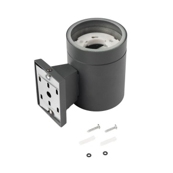 Светильник PWL 11590 GX53-1 GR 230В IP65 под лампу GX53 архитектурный JazzWay 5065116