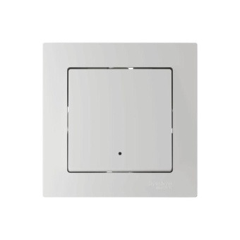 Выключатель 1-кл. AtlasDesign Smart 10А (сх. 1) L+N с подсветкой Zigbee механизм бел. SE ATN000113Z