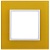 Рамка 1-м 14-5101-21 стекло Elegance желт.+бел. ЭРА Б0034476