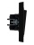 Выключатель 2-кл. СП BRITE ВСР10-2-0-БрЧ 10А в сборе черн. IEK BR-V20-0-10-K02-F