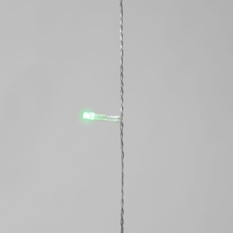 Гирлянда светодиодная занавес 1.5х1.5м 64 LED мультиколор прозр. ПВХ IP20 свечение с динамикой 220В не соединяется с контроллером Neon-Night 235-409