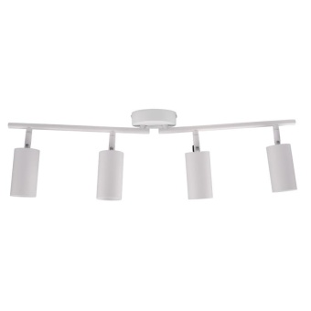 Светильник PCL-0504 4xGU10 IP20 230В WH настен./потолочн. декор. под лампу JazzWay 5066748