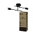 Светильник LOFT EASY-2Е27-BL 2хE27 потолочн. под лампу черн. IN HOME 4690612064123