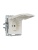 Розетка BRITE РСбш10-3-БрЖ 16А IP20 с заземл. защ. шторки с крышкой механизм жемчуж. IEK BR-R16-16-K36
