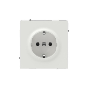 Розетка силовая KANT 2P+E защ. шторки бел. песок DKC 7010003
