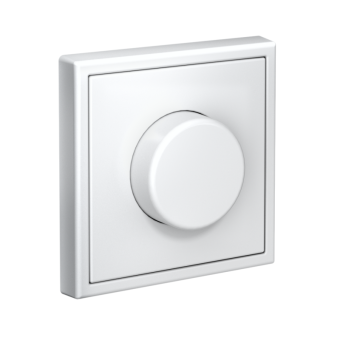 Светорегулятор поворотно-нажимной (диммер) ArtGallery LED RC 400Вт механизм бел. SE GAL000123