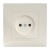 Розетка 1-м СП Pixel 16А IP20 без заземл. в сборе беж. TOKOV ELECTRIC TKE-PX-R1F-C02