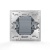 Переключатель проходной 2-кл. СП AVA 10А IP20 в сборе бел. TOKOV LIGHTTKL-AV-P2F-C01