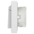 Розетка 2-м СП Accent 6-210-01 16А IP44 250В 2P+E Schuko с крышками защ. шторки AL/CU бел. Intro Б0063577