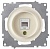 Розетка телефонная 1-м СП Florence RJ11 механизм беж. (1E20601301) OneKeyElectro 2172792